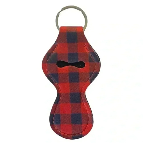 Chapstick/Lipstick Holder Keychain - Picture 1 of 5